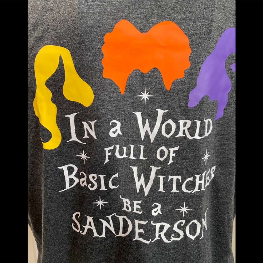 Hocus Pocus Basic Witch Sanderson Sisters Tee - Picture 3 of 5